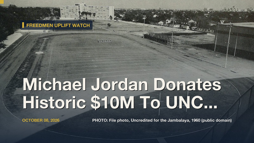 Michael Jordan Donates Historic $10M To UNC In Honor Of His Mother