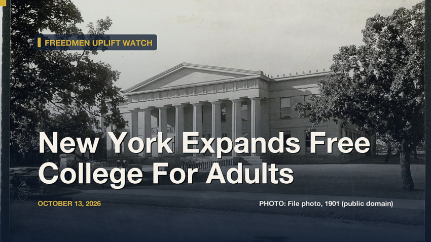 New York Expands Free College For Adults