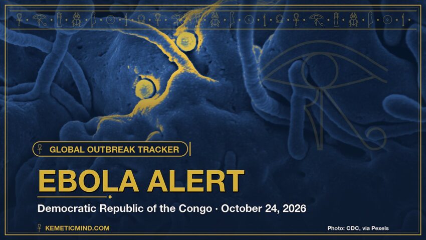 Ebola Alert. Photo: CDC, via Pexels