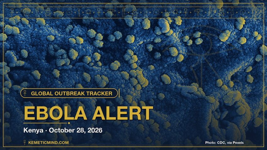 Ebola Alert. Photo: CDC, via Pexels