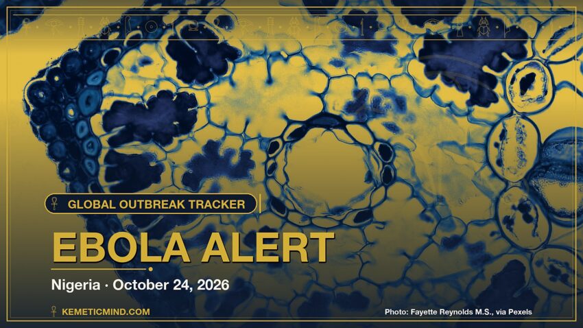 Ebola Alert. Photo: Fayette Reynolds M.S., via Pexels