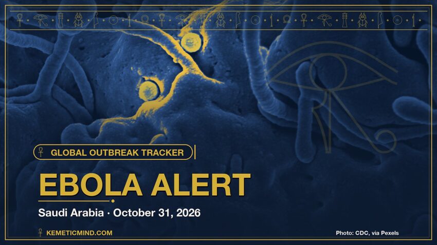 Ebola Alert. Photo: CDC, via Pexels