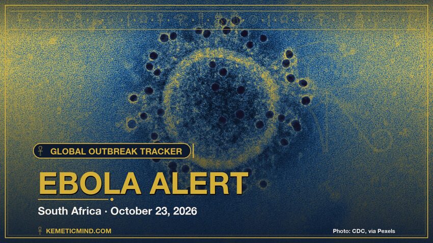 Ebola Alert. Photo: CDC, via Pexels