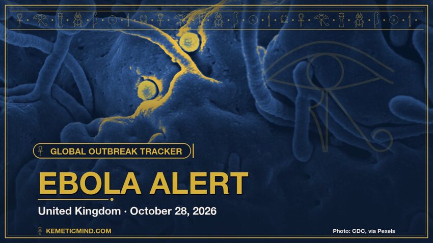 Ebola Alert. Photo: CDC, via Pexels