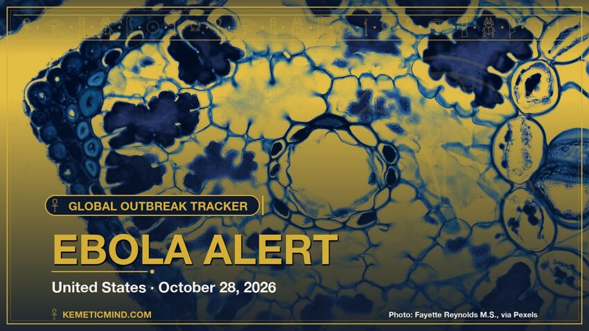 Ebola Alert. Photo: Fayette Reynolds M.S., via Pexels