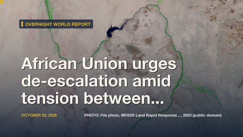 African Union urges de-escalation amid tension between Ethiopia, Eritrea, Egypt