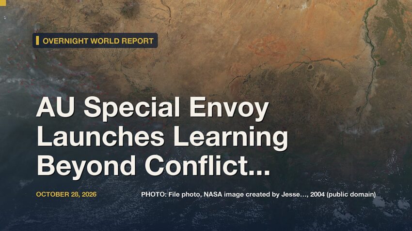 AU Special Envoy Launches Learning Beyond Conflict Campaign in Nigeria, Advancing Educa...