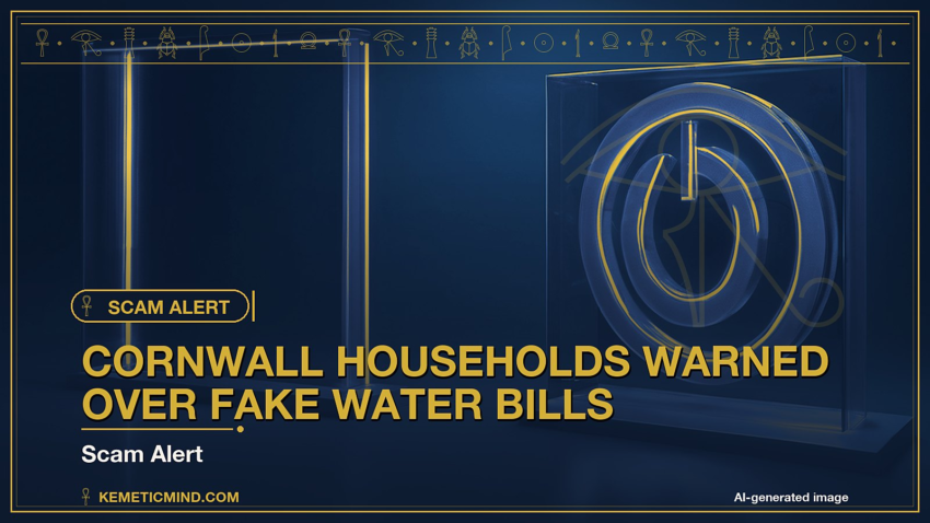Cornwall households warned over fake water bills