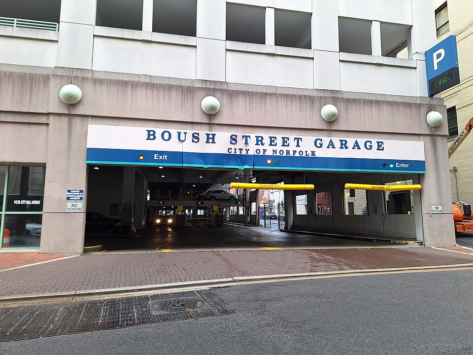 Street-level photo: Boush Street Garage