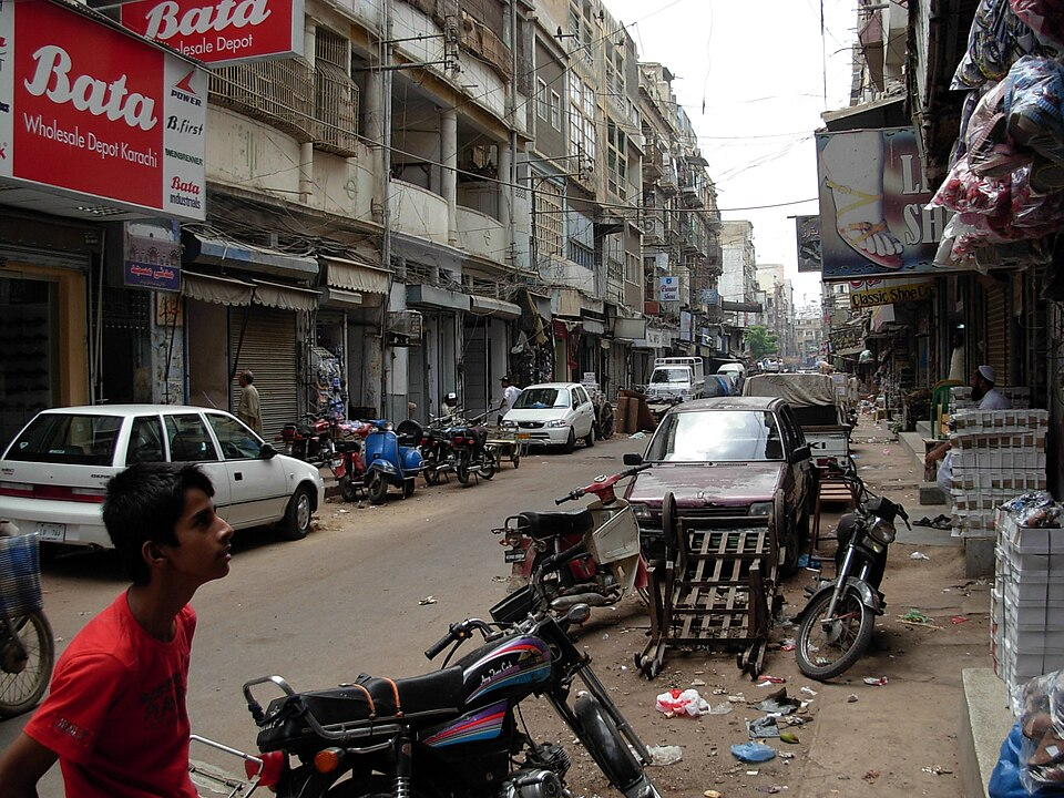 Street-level photo: thattai compound M.A JINNAH ROAD karachi pakistan haddid uddin