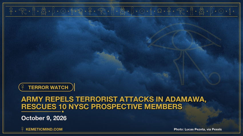 Army Repels Terrorist Attacks in Adamawa, Rescues 10 NYSC Prospective Members. Photo: Lucas Pezeta, via Pexels