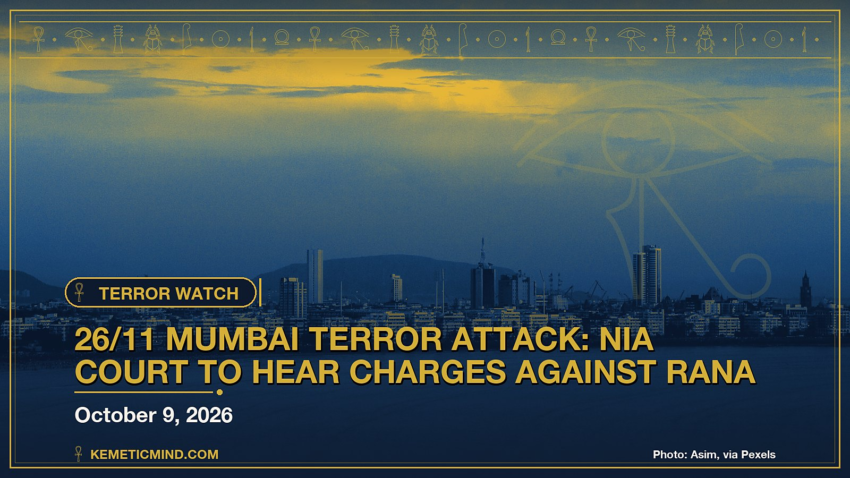 26/11 Mumbai terror attack: NIA court to hear charges against Rana. Photo: Asim, via Pexels