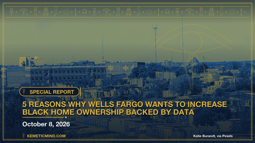 5 Reasons Why Wells Fargo Wants To Increase Black Home Ownership Backed By Data. Katie Burandt, via Pexels