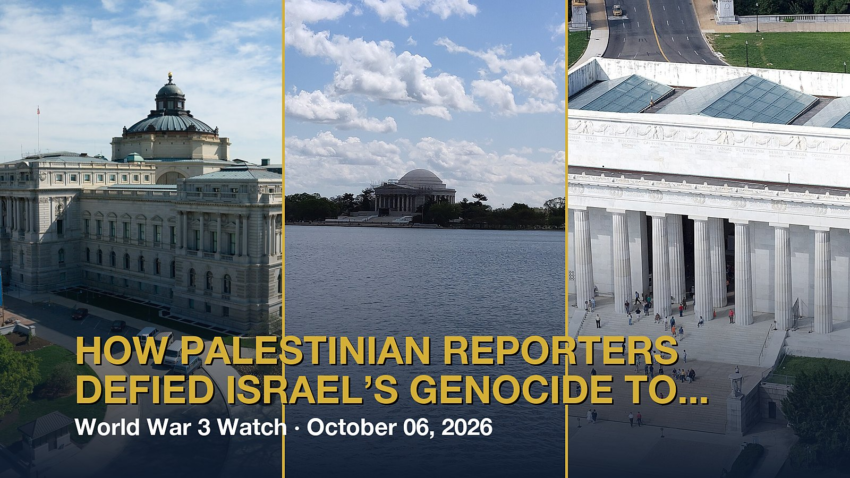 World War 3 Watch: How Palestinian reporters defied Israel’s genocide to redefine journalism