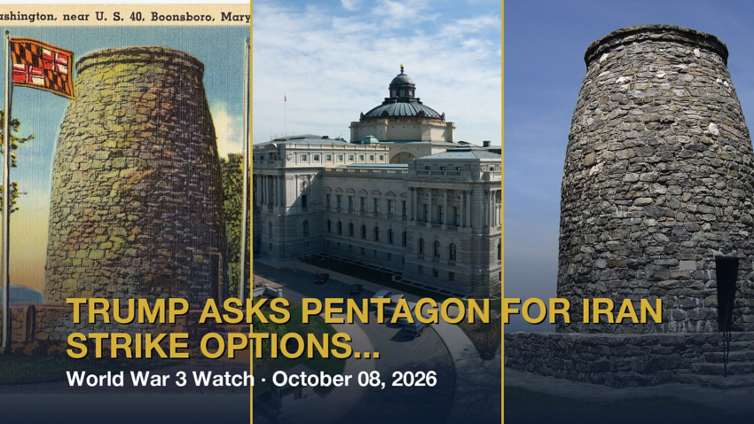 World War 3 Watch: Trump asks Pentagon for Iran strike options before midterms