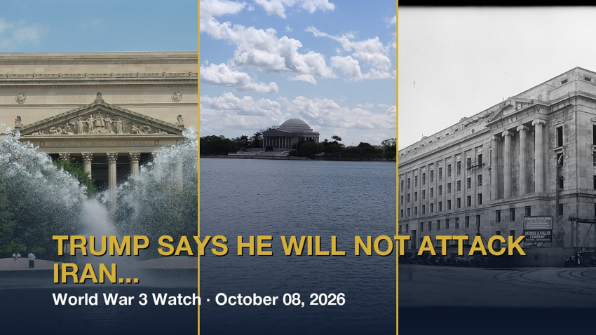 World War 3 Watch: Trump says he will not attack Iran before the midterm election