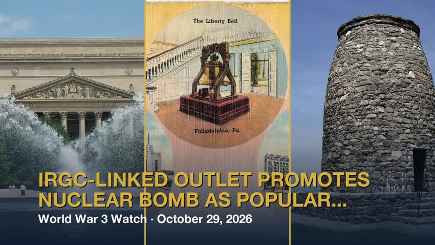 World War 3 Watch: IRGC-linked outlet promotes nuclear bomb as popular demand