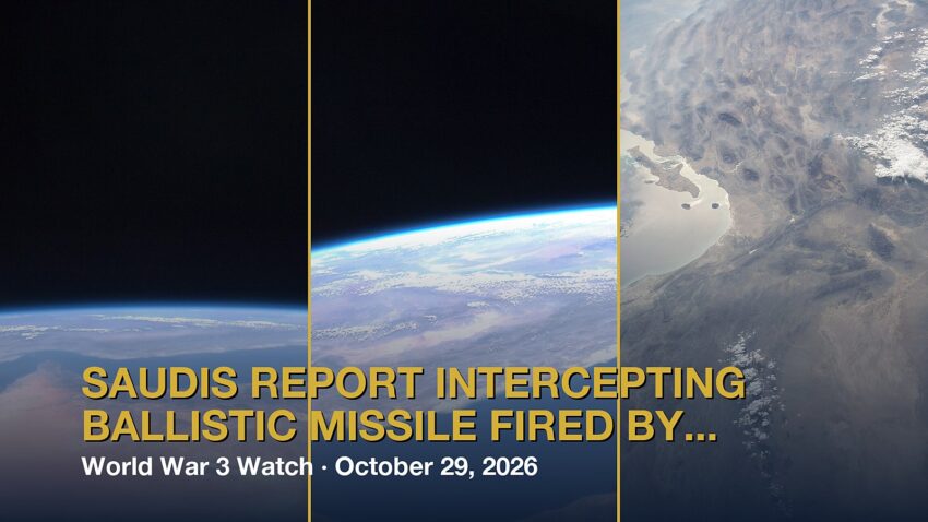 World War 3 Watch: Saudis Report Intercepting Ballistic Missile Fired by Iran-Backed Houthis